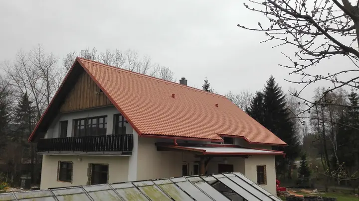 Rodinný dům po výměně střechy